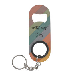 Chaveiro Abridor de Garrafa com Iniciais Personalizadas Pre
