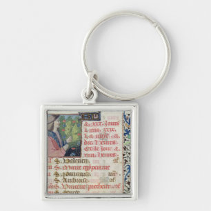 Chaveiro Abril: Flores da colheita