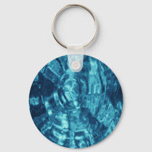 Chaveiro Abstrato azul