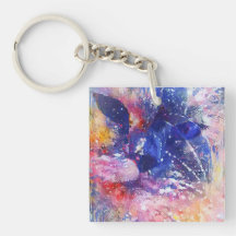 Abstrato Cósmico Cat Dreamscape