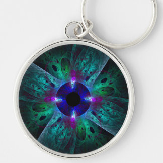 Chaveiro Abstrato de Olhos Pequenos