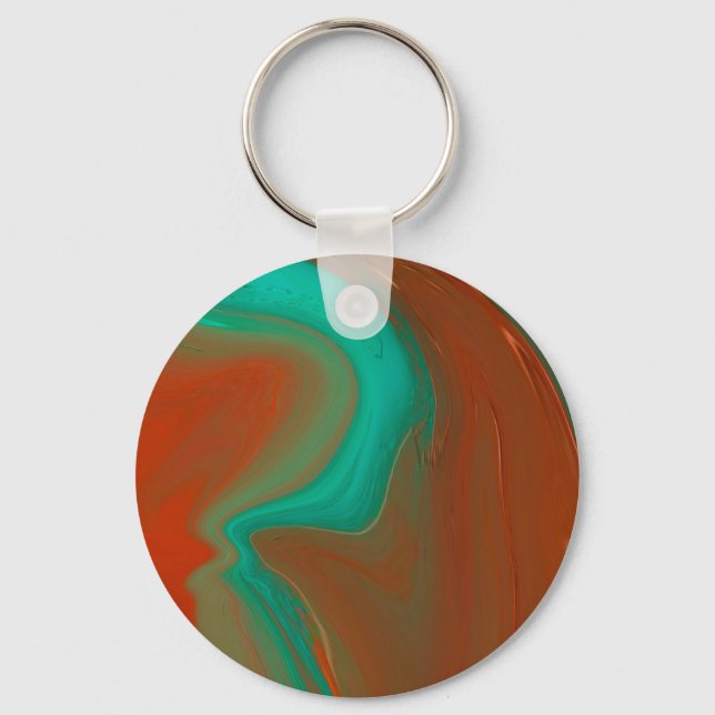 Chaveiro abstrato de padrão (Frente)