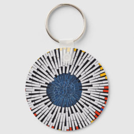 Chaveiro Abstrato em fita—Starburst