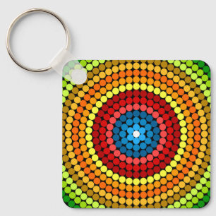 Chaveiro Abstrato Mandala Art Design- 65904