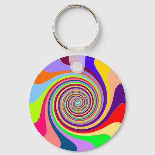 Chaveiro Abstrato Multi-Colour Key Chain