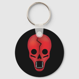 Chaveiro Abstrato Red Skull