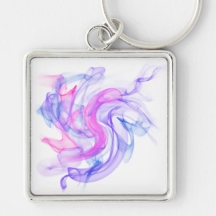 Chaveiro Abstrato Smoke na água