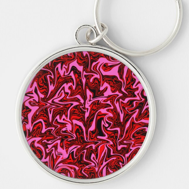 Chaveiro Abstrato Swirl (Frente)