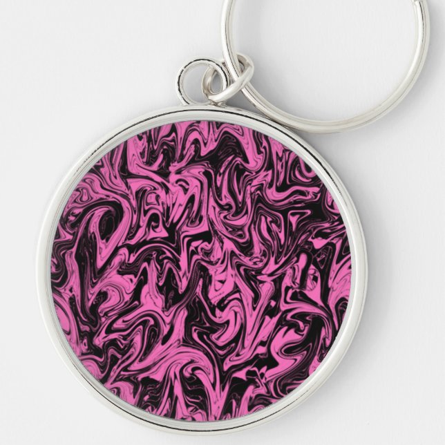Chaveiro Abstrato Swirl (Frente)