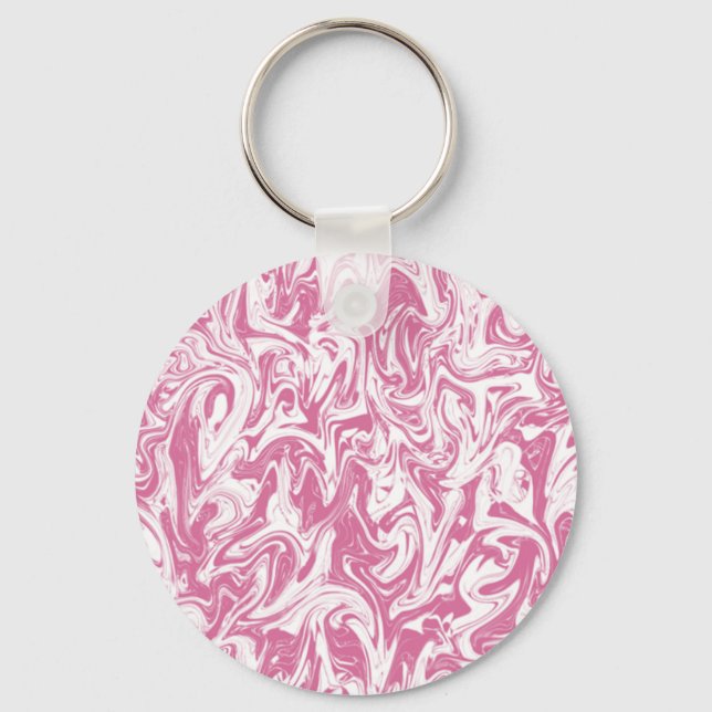 Chaveiro Abstrato Swirl (Frente)