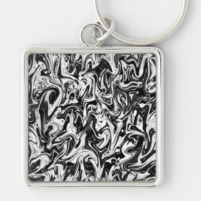 Chaveiro Abstrato Swirl (Frente)