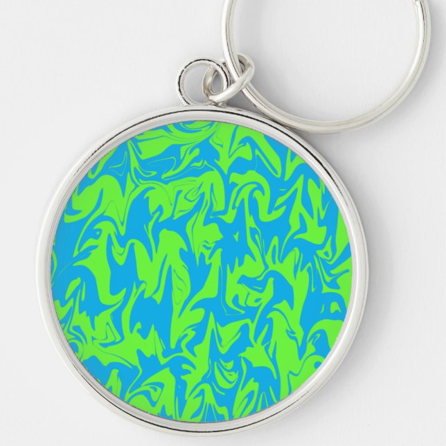 Chaveiro Abstrato Swirl (Frente)