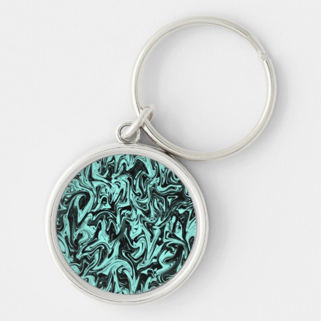 Chaveiro Abstrato Swirl (Frente)