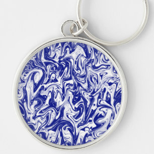Chaveiro Abstrato Swirl
