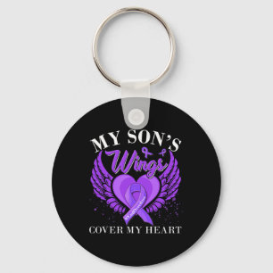 Chaveiro Acabar com a sobredosagem Cobrir das asas do meu f