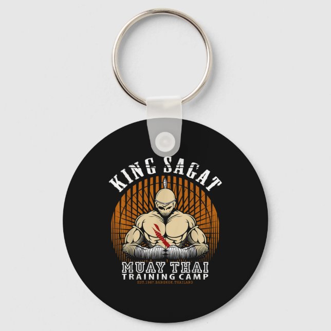 Chaveiro Academia de Treinamento de Boxe Muay Thai - Câmera (Frente)