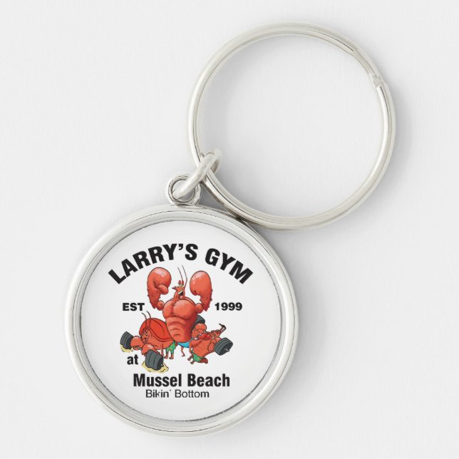 Chaveiro Academia do Larry em Mussel Beach (Frente)