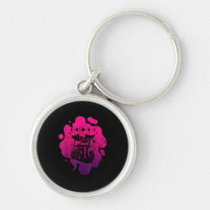 Chaveiro Academia Goblincore Estética Cottagecore Cogumelo