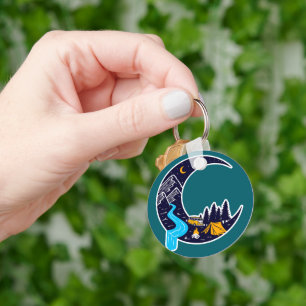 Chaveiro Acampamento Crescent Moon Adventure