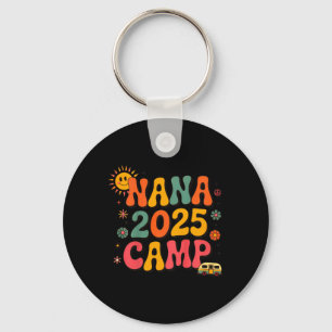 Chaveiro Acampamento da Nana para Crianças 2025 Férias em F