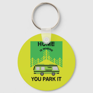 Chaveiro Acampamento de autocasa  Camping de autocarpas  RV