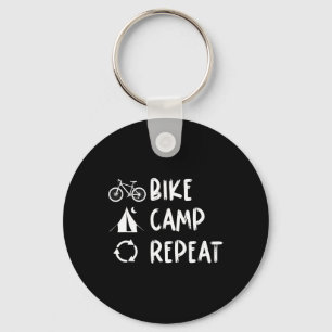 Chaveiro Acampamento de Bicicleta Repita Mountain Biking Ck
