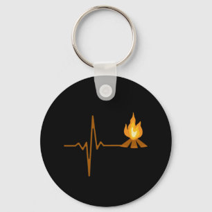 Chaveiro Acampamento de pulsação de Campfire