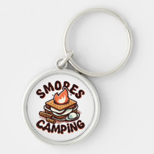 Chaveiro acampamento de smores