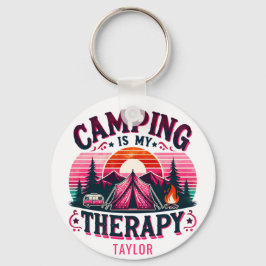 Chaveiro Acampamento É Minha Terapia
