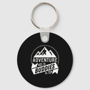 Chaveiro Acampamento Engraçado Hiker Anunciando Amigos da A