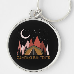 Chaveiro Acampamento Está Em Tendas Divertido Acampamento