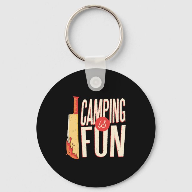 Chaveiro Acampamento Halloween (Frente)