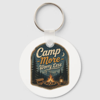 Chaveiro Acampe Mais, Preocupe-se Menos – Aventura de Acamp