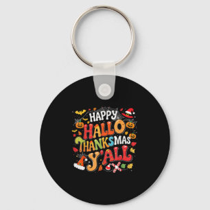 Chaveiro Ação de Graças Halloween Feliz Hallothanksmas Gale
