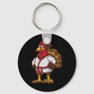 Chaveiro Ação de Graças Mma Kickboxing Judo Karate Gobble P