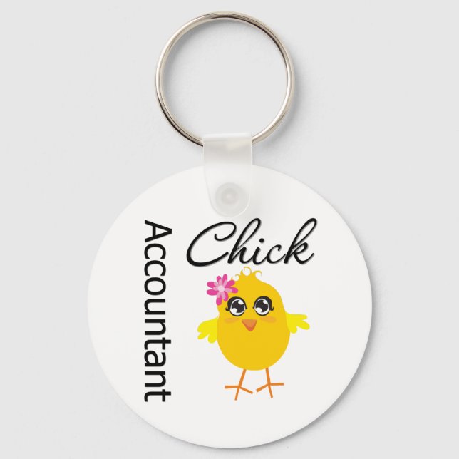 Chaveiro Accountant Chick (Frente)
