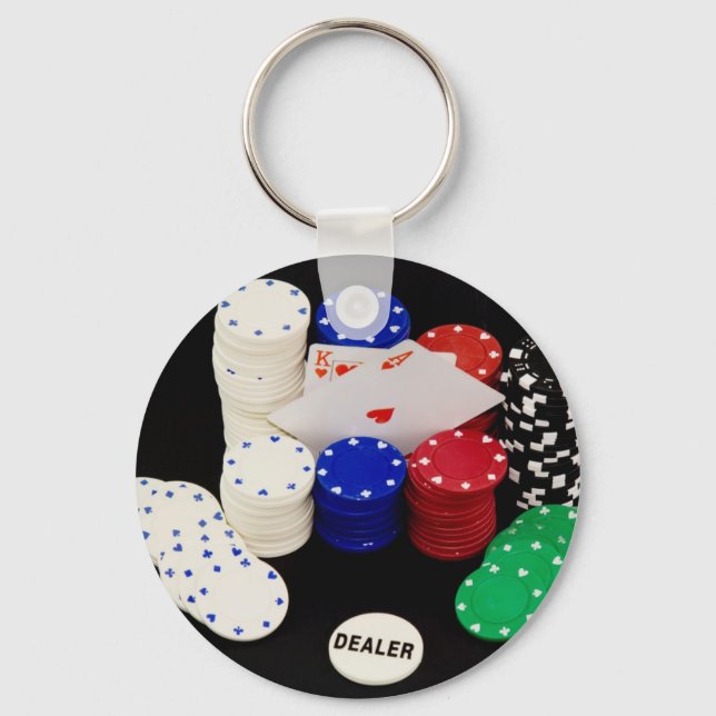 Chaveiro Ace King (Frente)