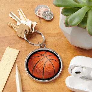 Chaveiro Acessório Divertido de Basquete para Amantes do Es