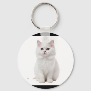 Chaveiro Acessório Felino Elegante e Adorável