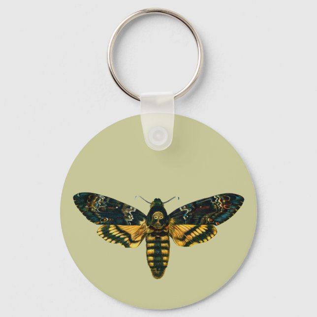 Chaveiro Acherontia atropos (Hawkmoth Chefe da Morte) (Frente)