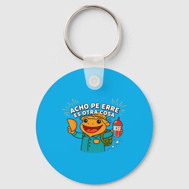 Chaveiro Acho Pe Erre Frog Empanada Icee Bebida (Frente)