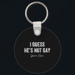 Chaveiro Acho que ele não é o Gay do noivo de solteiro<br><div class="desc">Acho que ele não é Gay do time de solteiros do grupo</div>