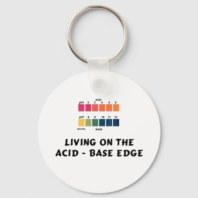 Chaveiro Acid/Base Key chain (Frente)