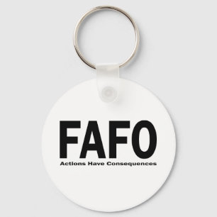 Chaveiro Ações da FAFO têm Consequências