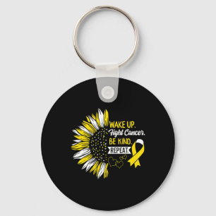 Chaveiro Acordar Para Cima Lutar Cancer Ser Amável Cancer D