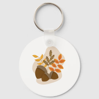 Chaveiro Acorns Autumn Fall
