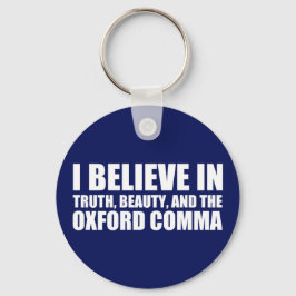 Chaveiro Acredite no Humor de Coma de Oxford