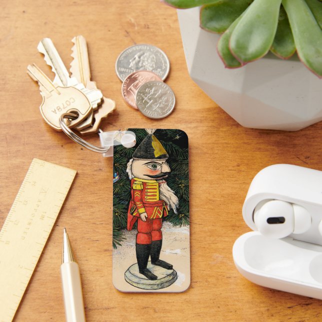 Chaveiro Acrilico de Noz Under Christmas Tree (Mesa)