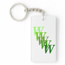 Chaveiro (acrílico) - Letras e nome estendidos