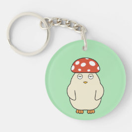 Chaveiro acrílico, quadrado (solteiro)